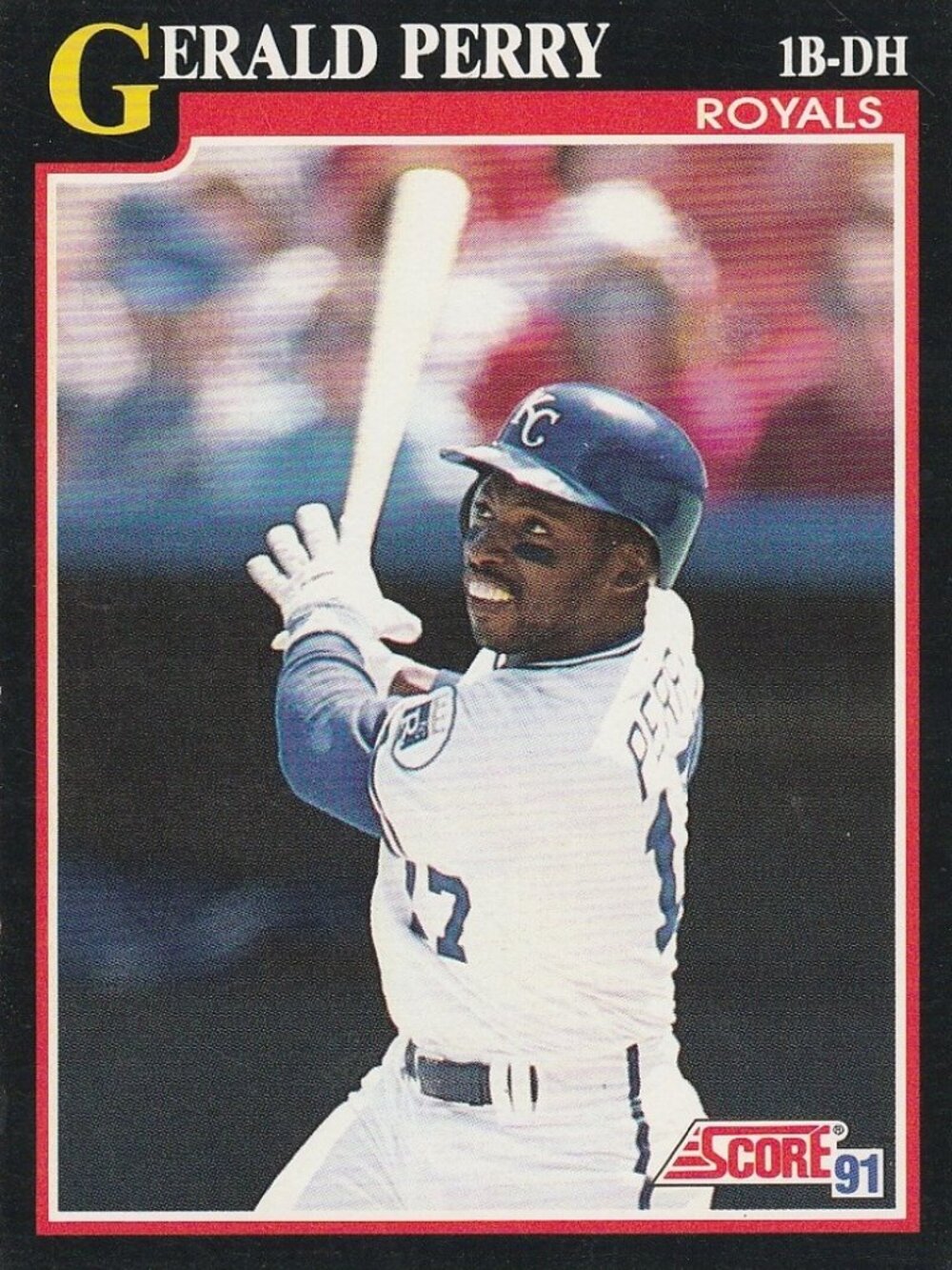 Gerald Perry Baseball Card Collection - Picture 3 of 3